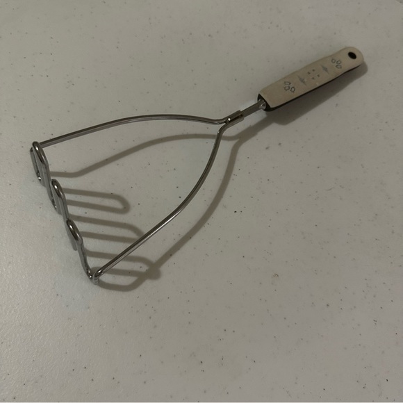 Vintage EKCO USA Chromium Plated Carousel Blue Dutch Tulip Cooking Utensils Set - Picture 12 of 16